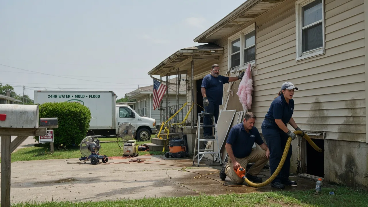 Water Damage Repair in Amboy, IL near me
